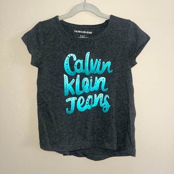 Calvin Klein , little girls top, size 6/7 - Picture 1 of 3